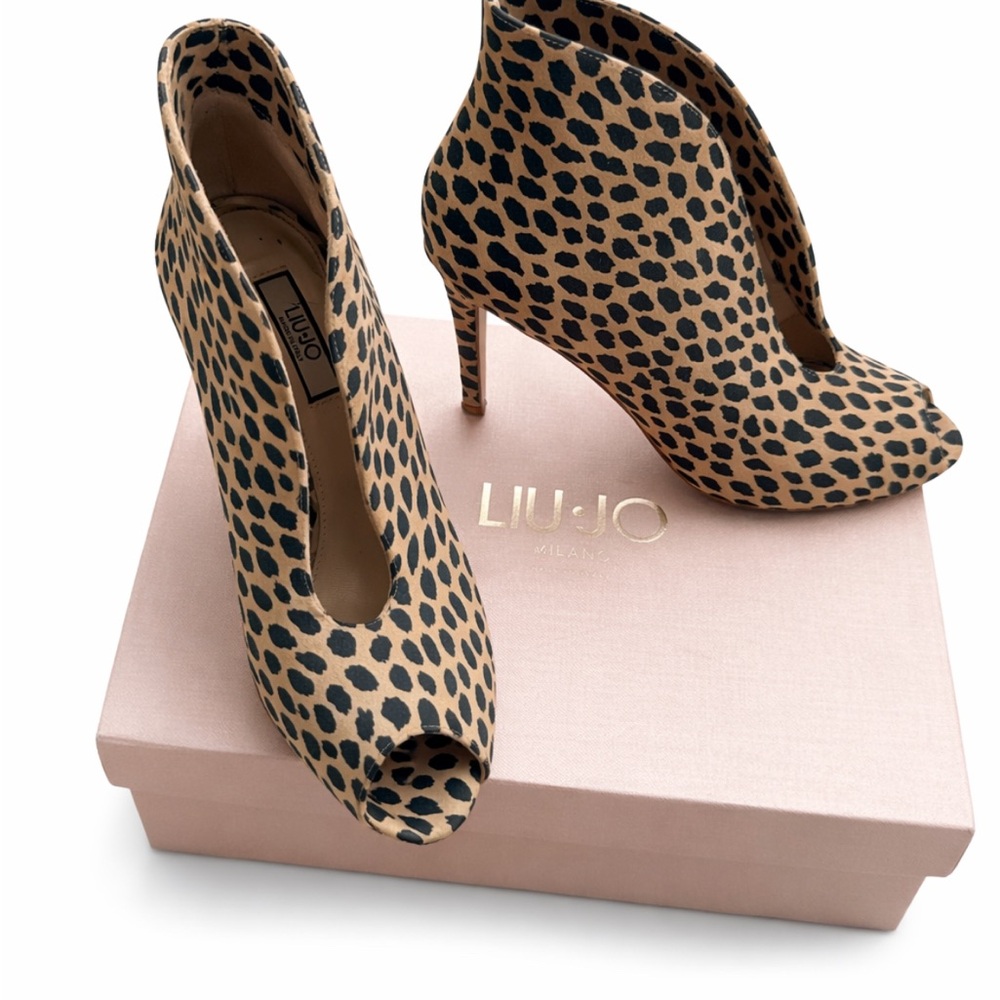 Liu Jo Women's Animal Print Heeled Boots